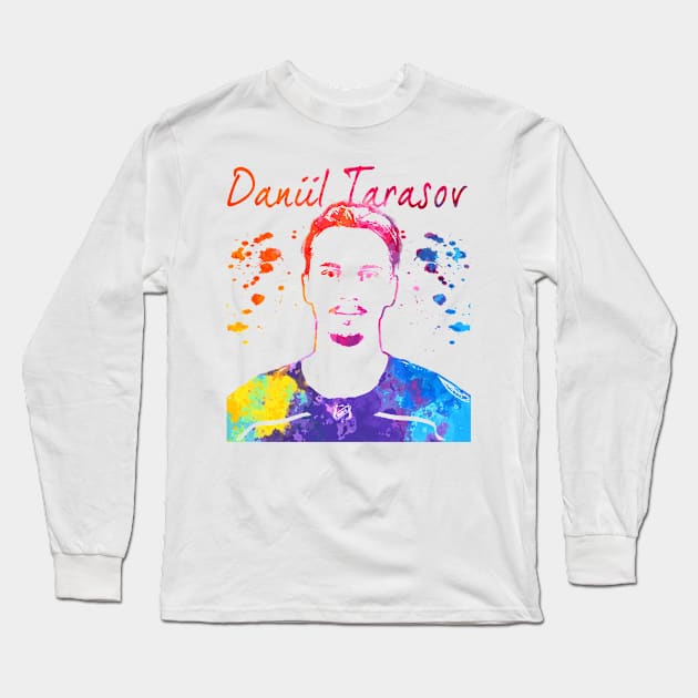 Daniil Tarasov Long Sleeve T-Shirt by Moreno Art